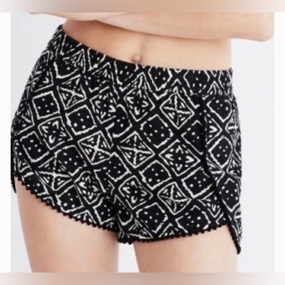 Madewell‎ Oahu Cover Up Lounge Beach Swim Cover Up Shorts Sandlines Size Small - Picture 2 of 10